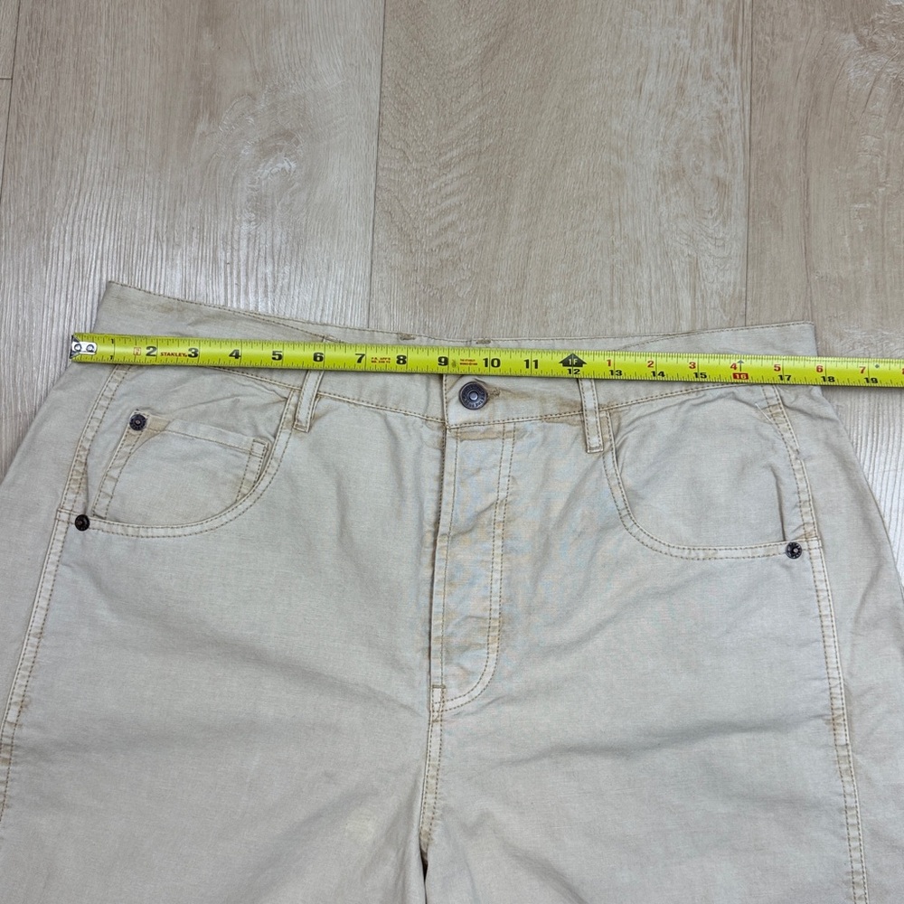Free people Good Luck Barrel Leg Pants bleached out, SIZE 31 - Picture 7 of 11